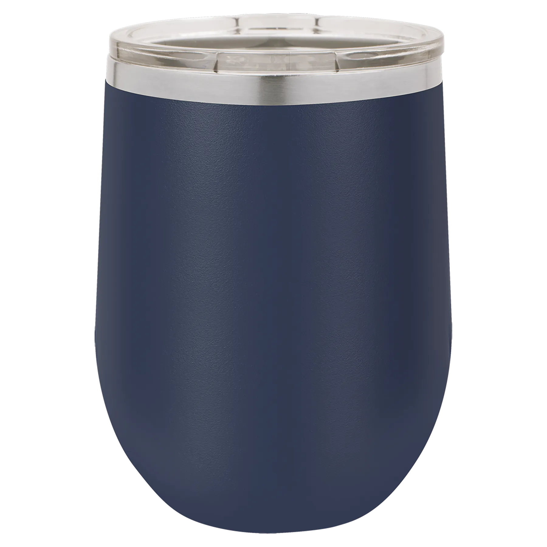 12 oz Blank Stainless Steel Insulated Stemless Wine Tumbler with Lid