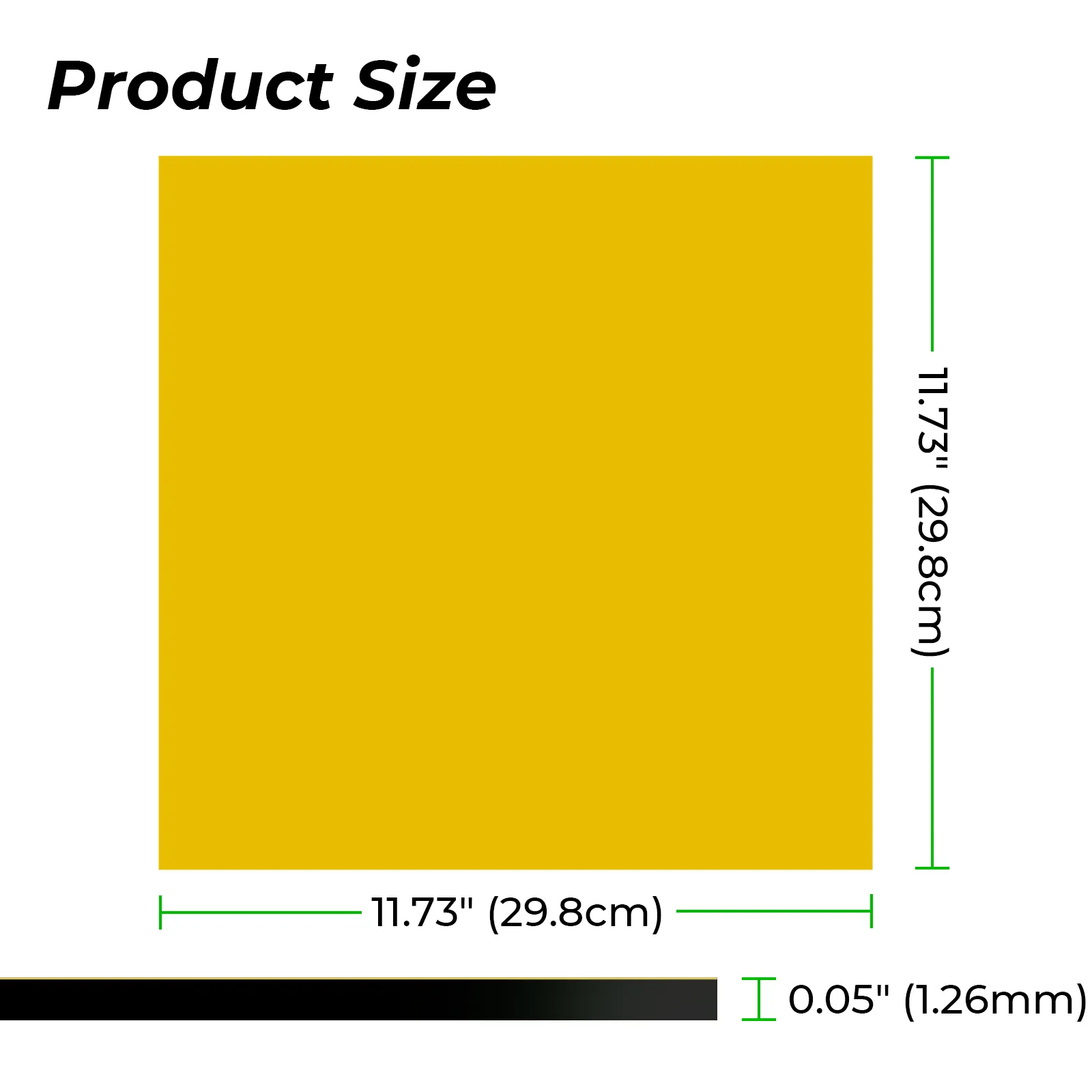 1/20" Laser Engraving Two-Tone Plastic Sheet (5pcs)