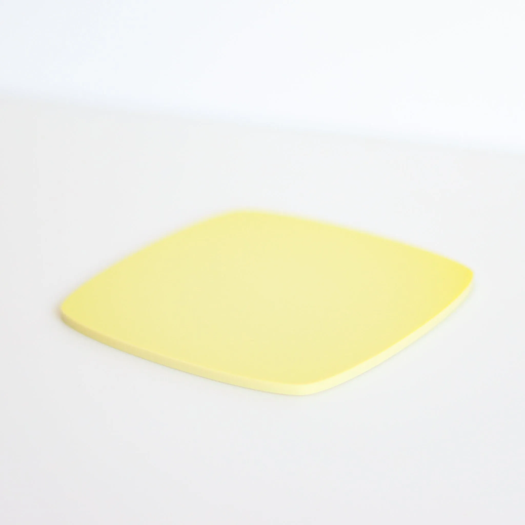 1/4" Matte  Pastel Sea Nymph Yellow Cast Acrylic Sheets | Matte/Gloss Finish
