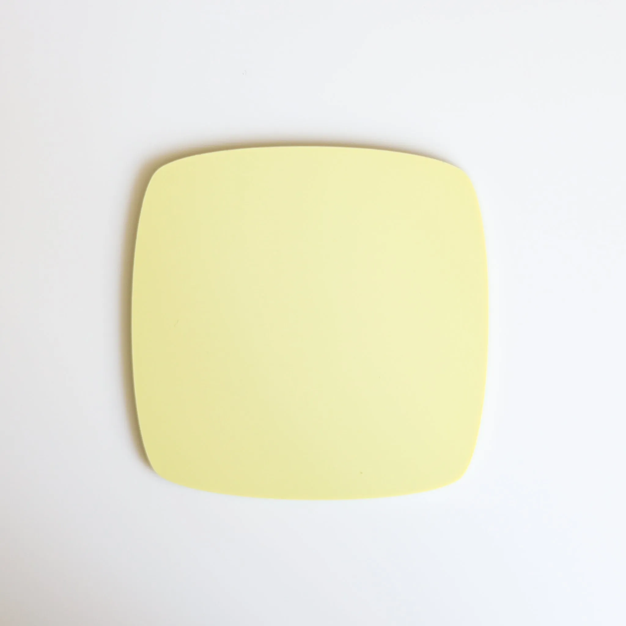 1/4" Matte  Pastel Sea Nymph Yellow Cast Acrylic Sheets | Matte/Gloss Finish
