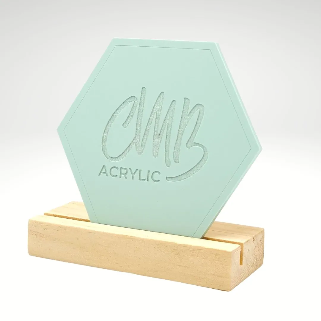 1/4" Matte  Pastel Seafoam Cast Acrylic Sheets | Matte/Gloss Finish