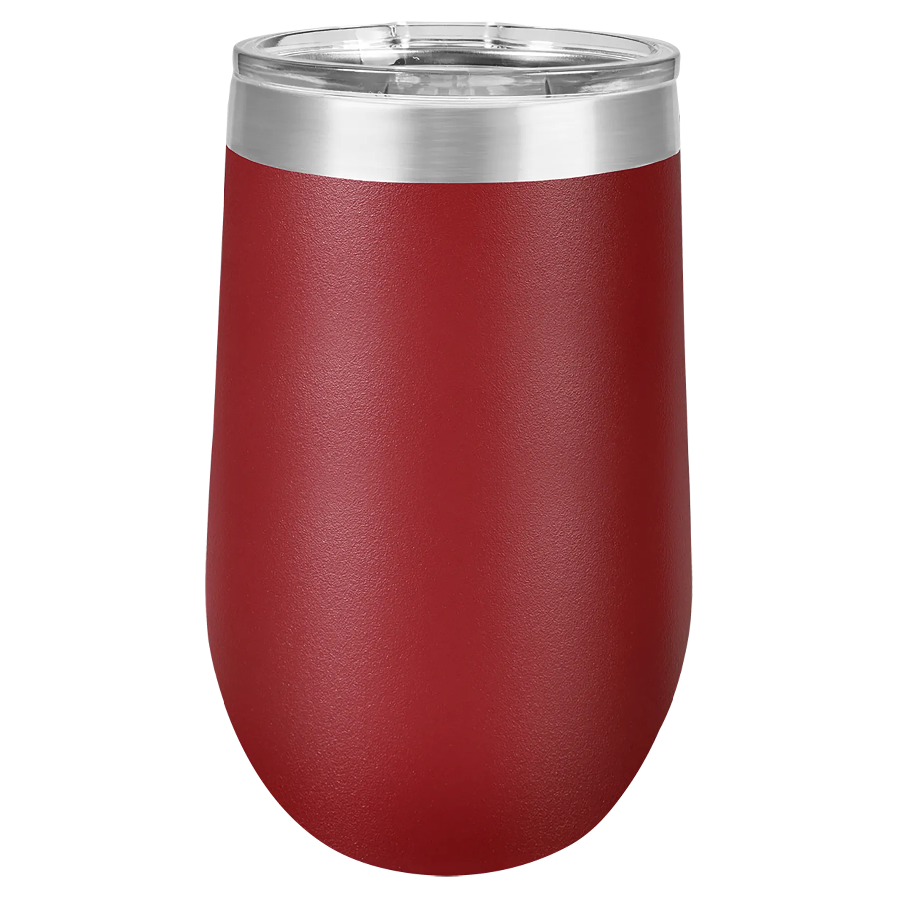 16 oz Blank Stainless Steel Insulated Stemless Wine Tumbler with Lid