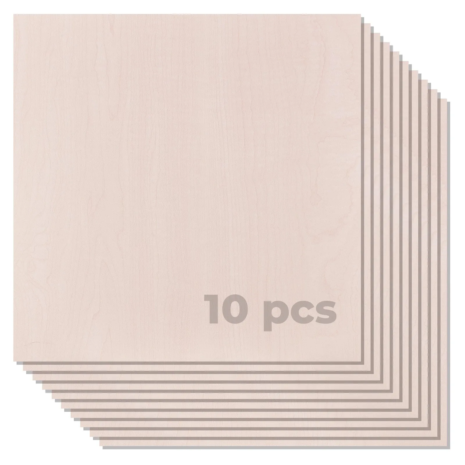 1/8" Faux Maple MDF Board (10pcs)