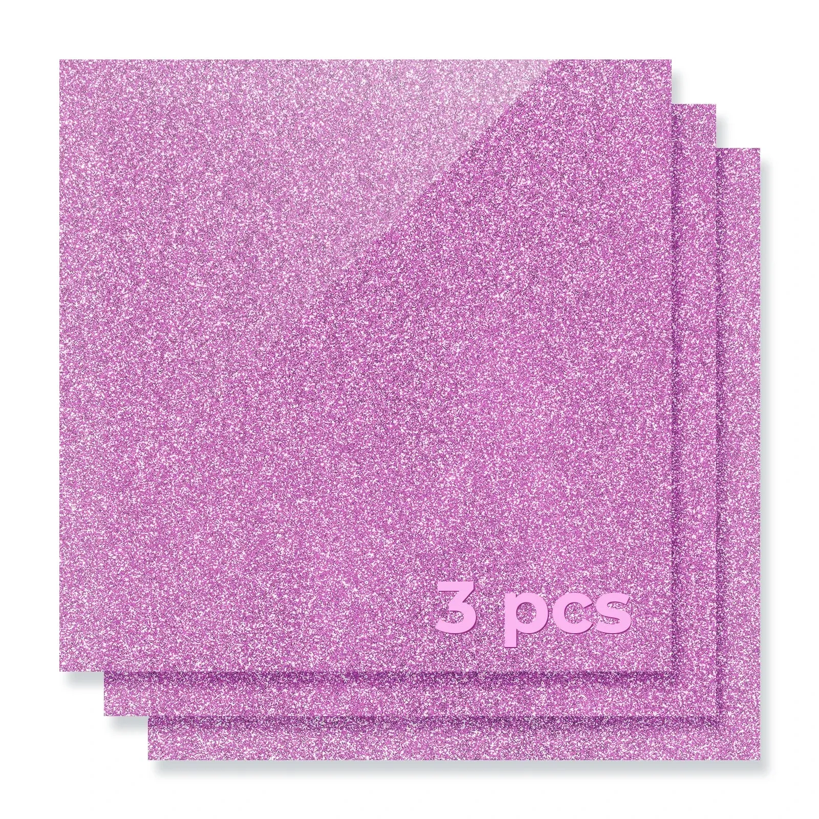 1/8" Glitter Opaque Glossy Acrylic Sheet Plexiglass (3pcs)