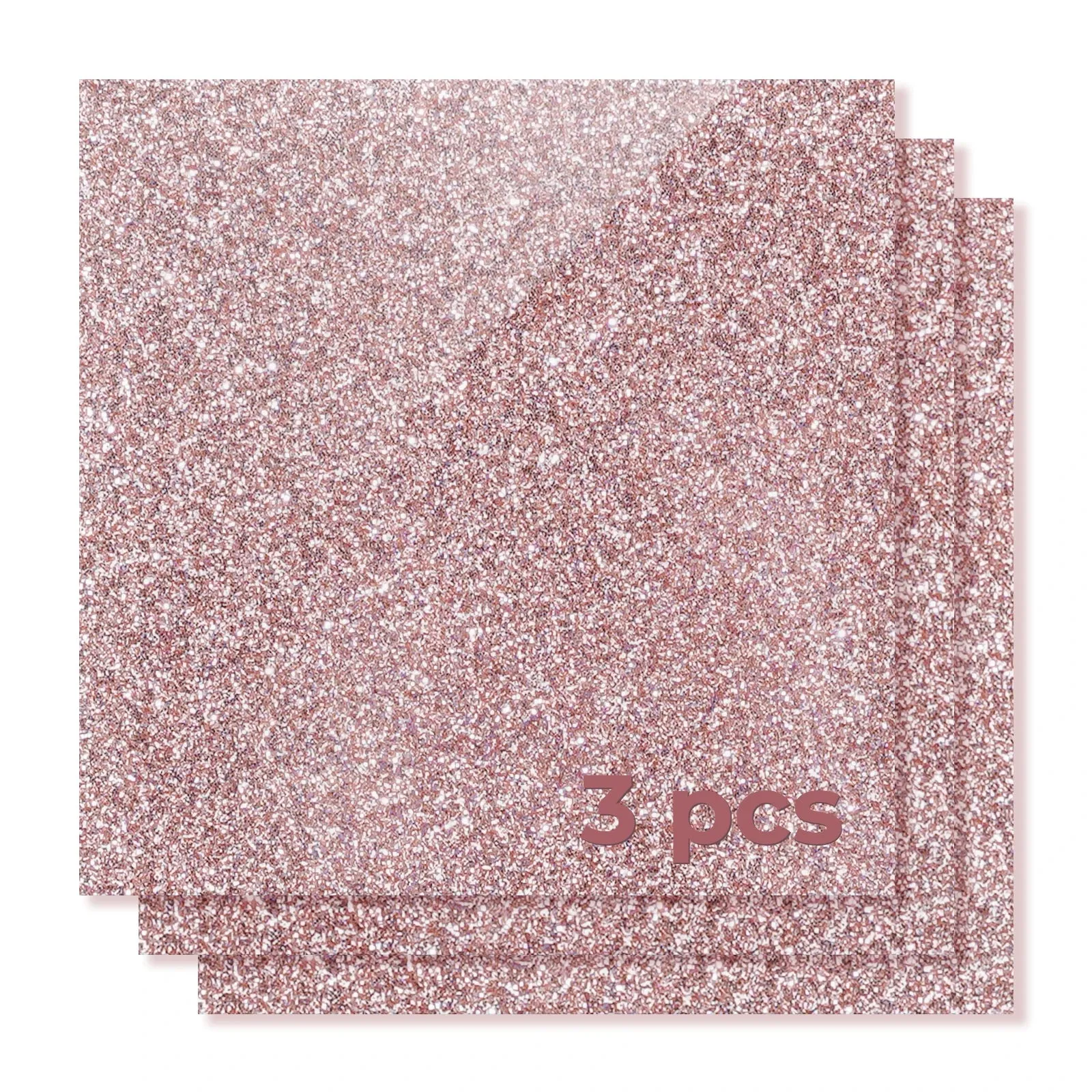 1/8" Glitter Opaque Glossy Acrylic Sheet Plexiglass (3pcs)