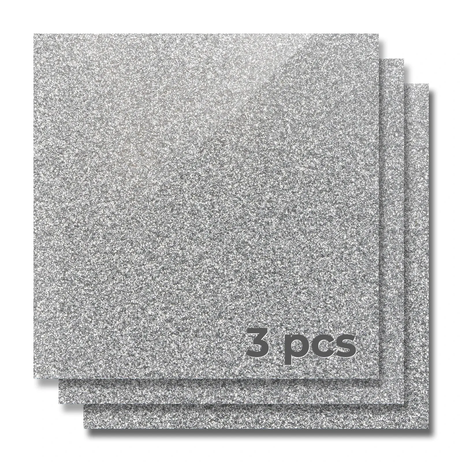 1/8" Glitter Opaque Glossy Acrylic Sheet Plexiglass (3pcs)