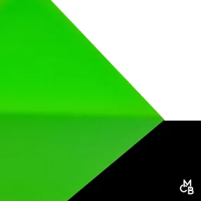 1/8" Gloss Lime Green Cast Acrylic Sheets