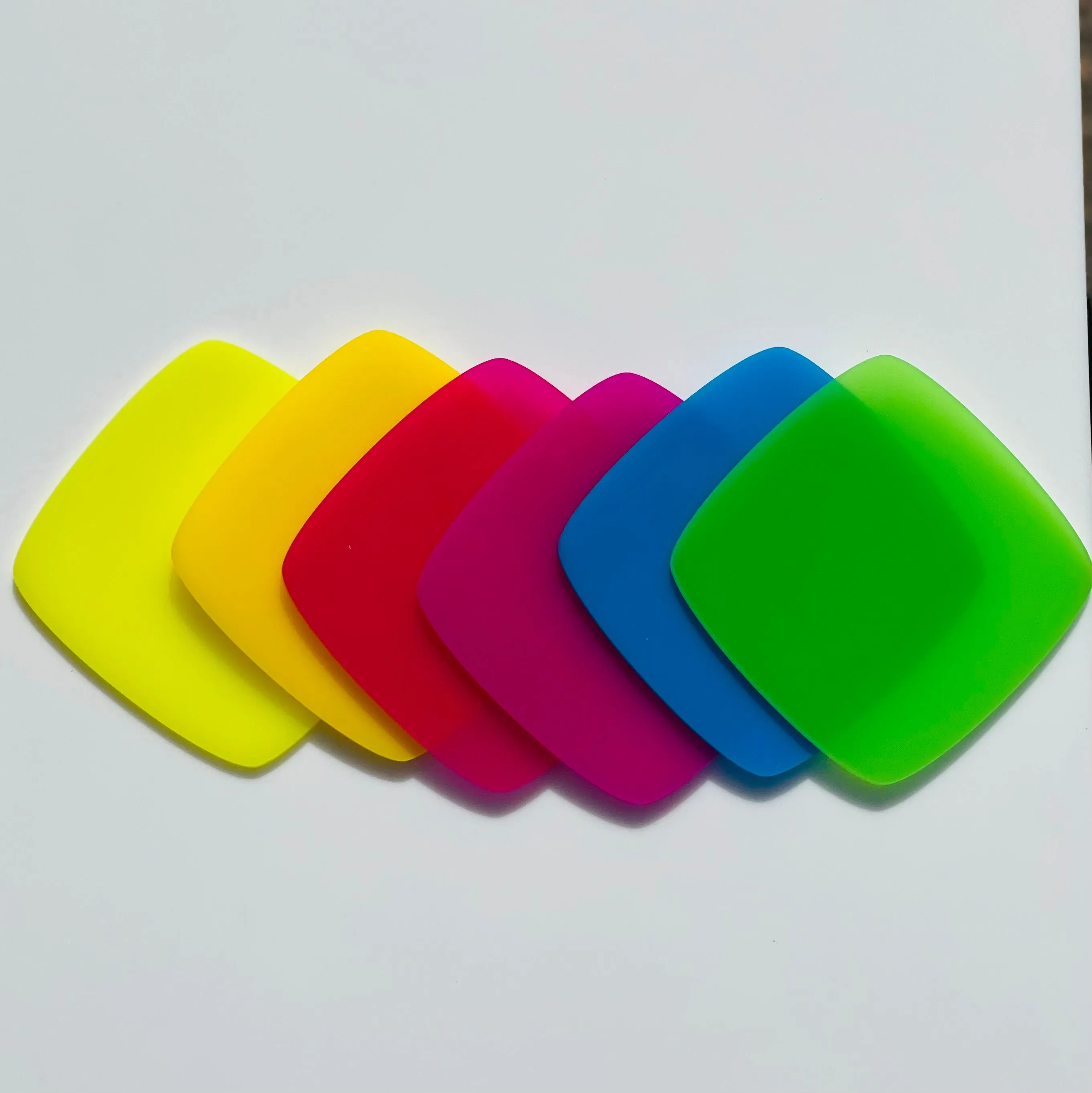 1/8" Gloss Lime Green Cast Acrylic Sheets