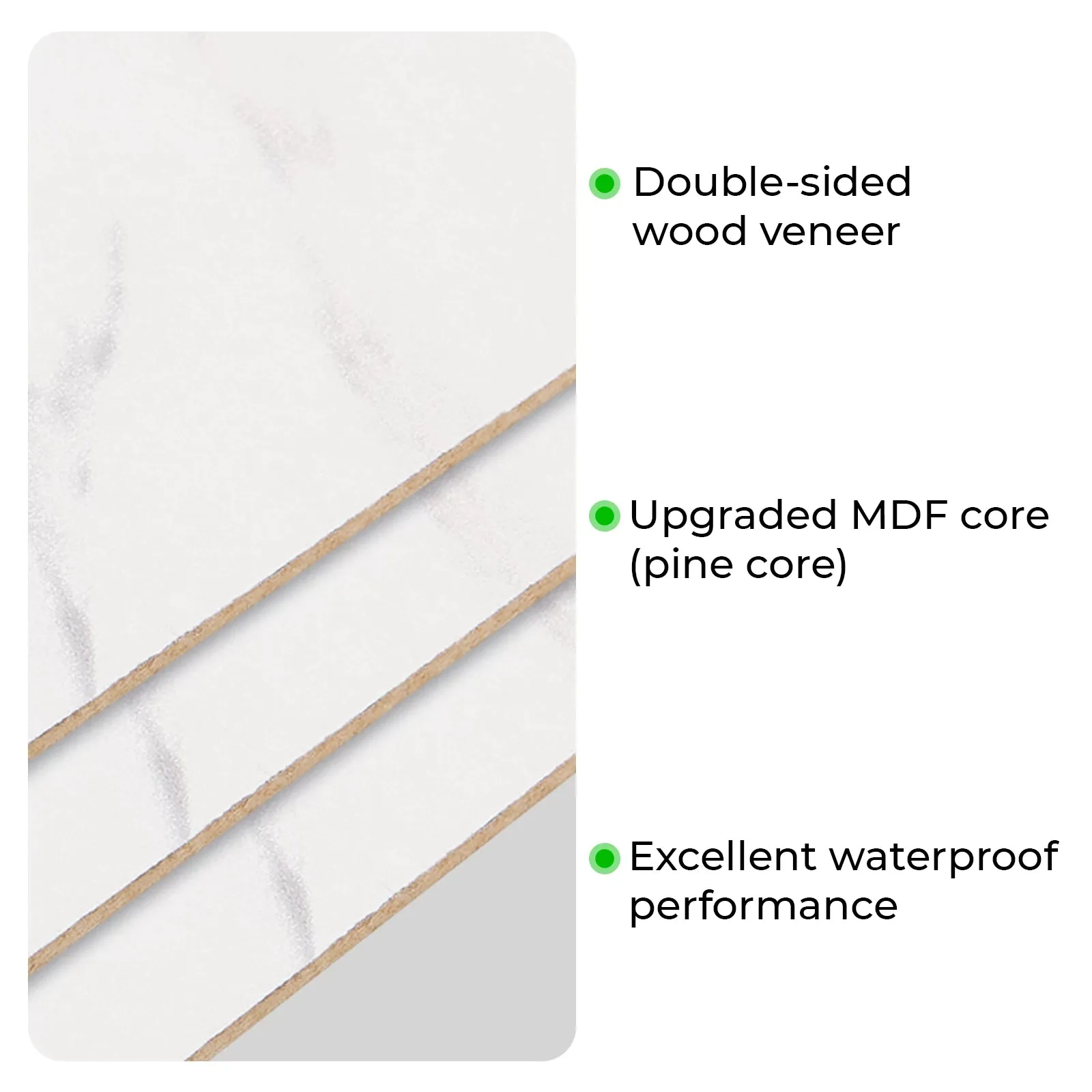 1/8" Marble MDF Board (10pcs)