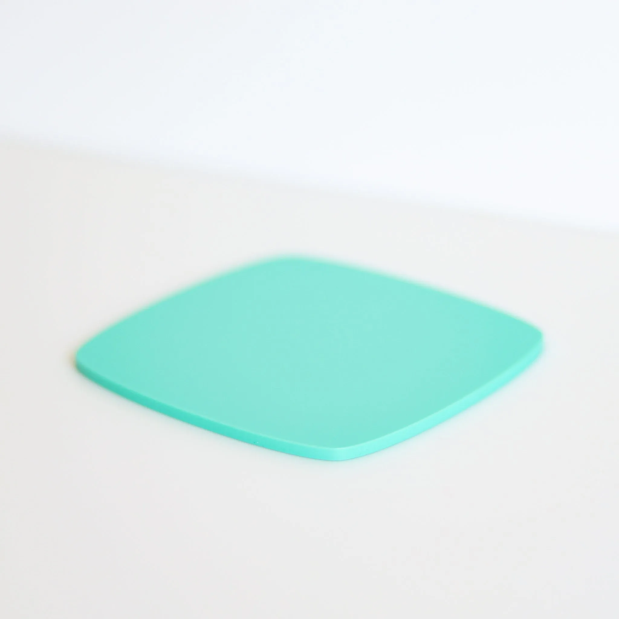 1/8" Matte Pastel Caribbean Sea Cast Acrylic Sheets | Matte/Gloss Finish