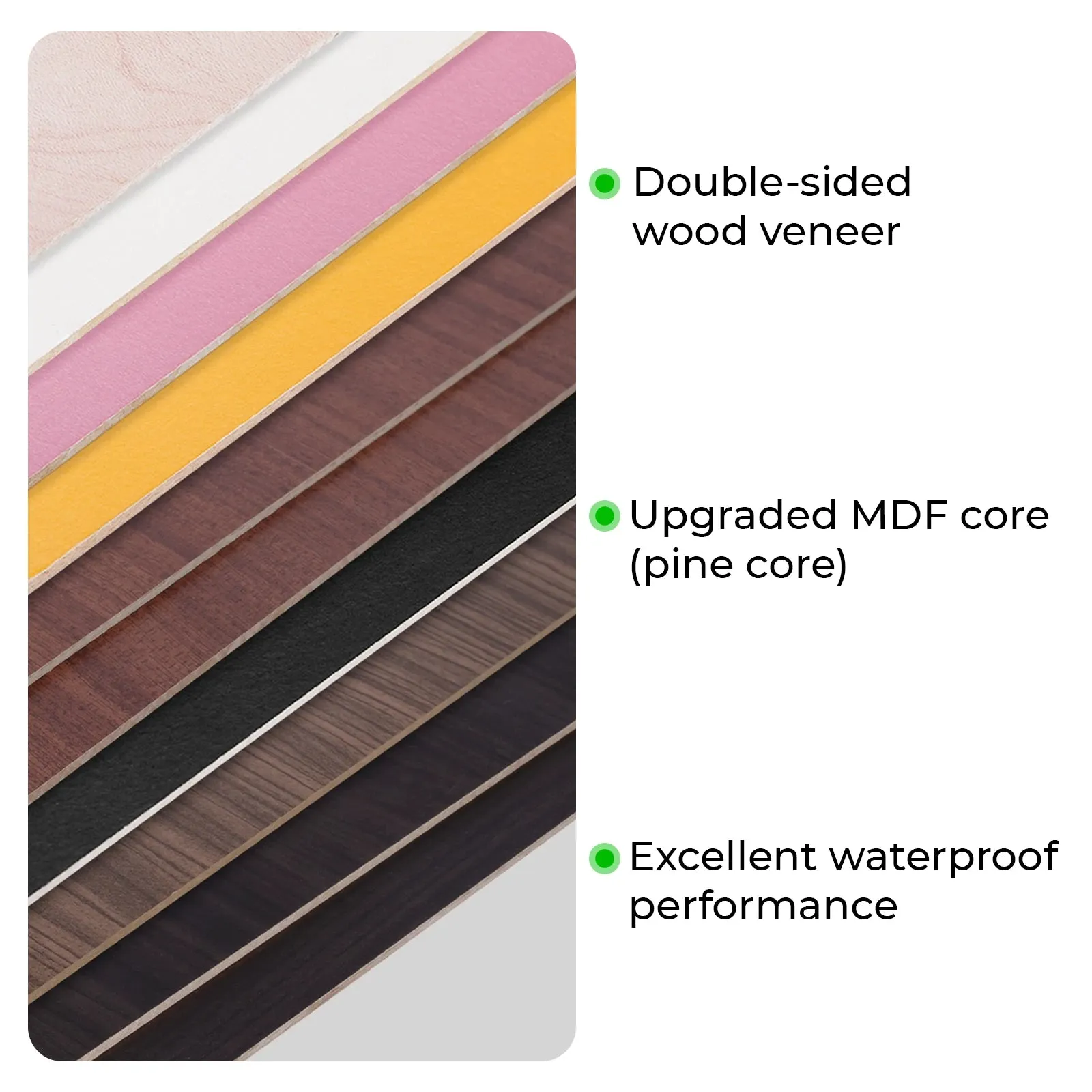 1/8" Mixed MDF board (10pcs)
