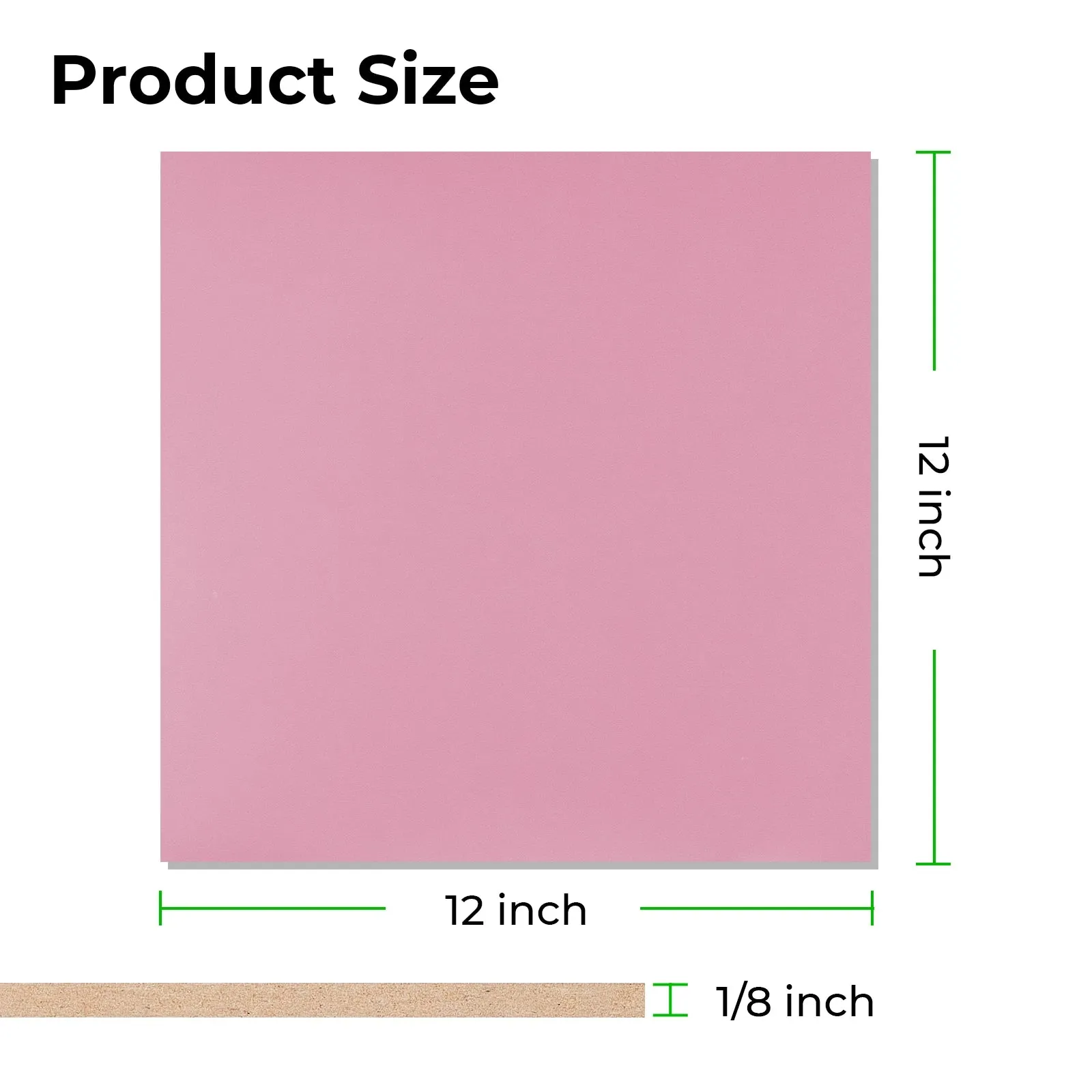 1/8" Multi-Colored MDF Board (10pcs)