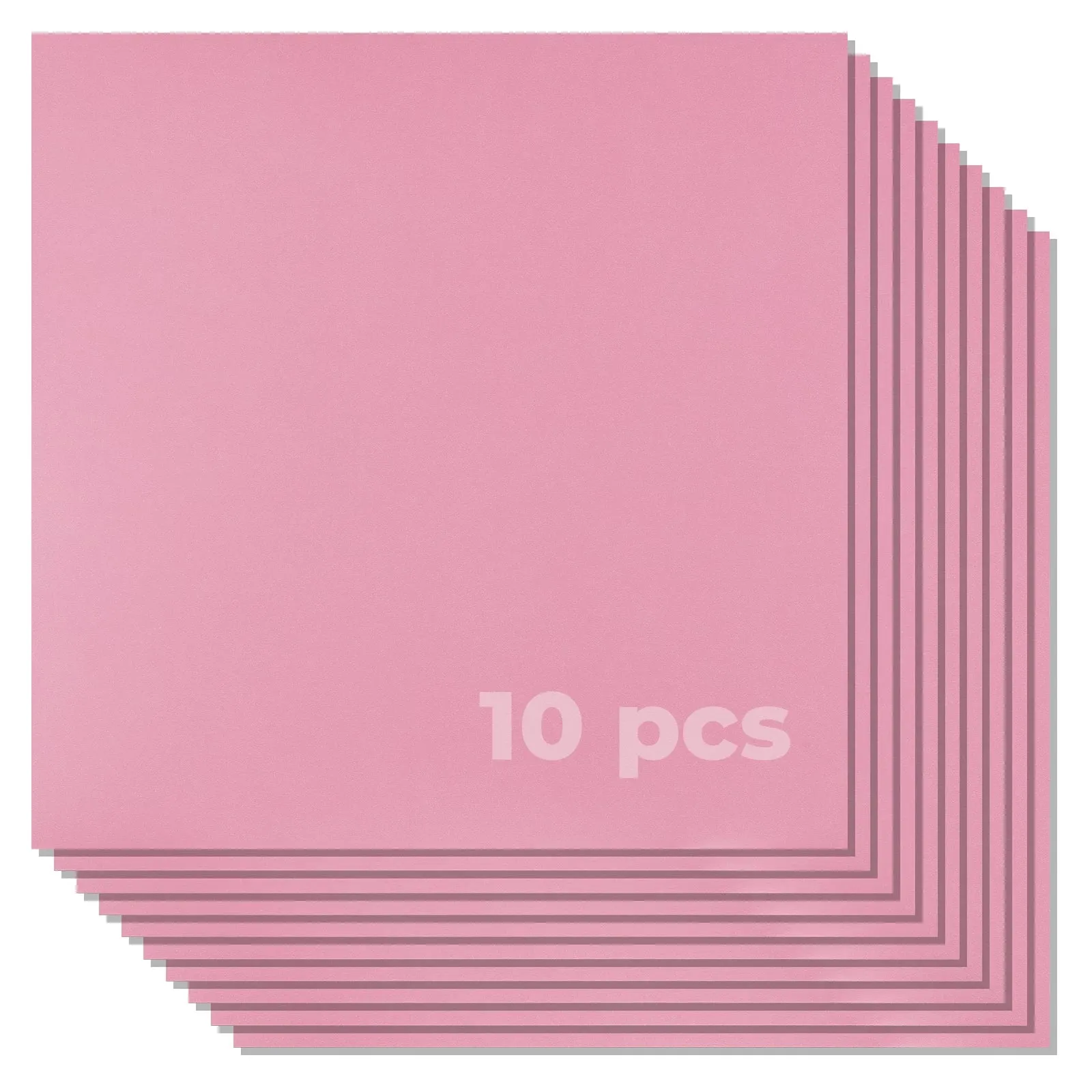1/8" Pink MDF Board (10pcs)