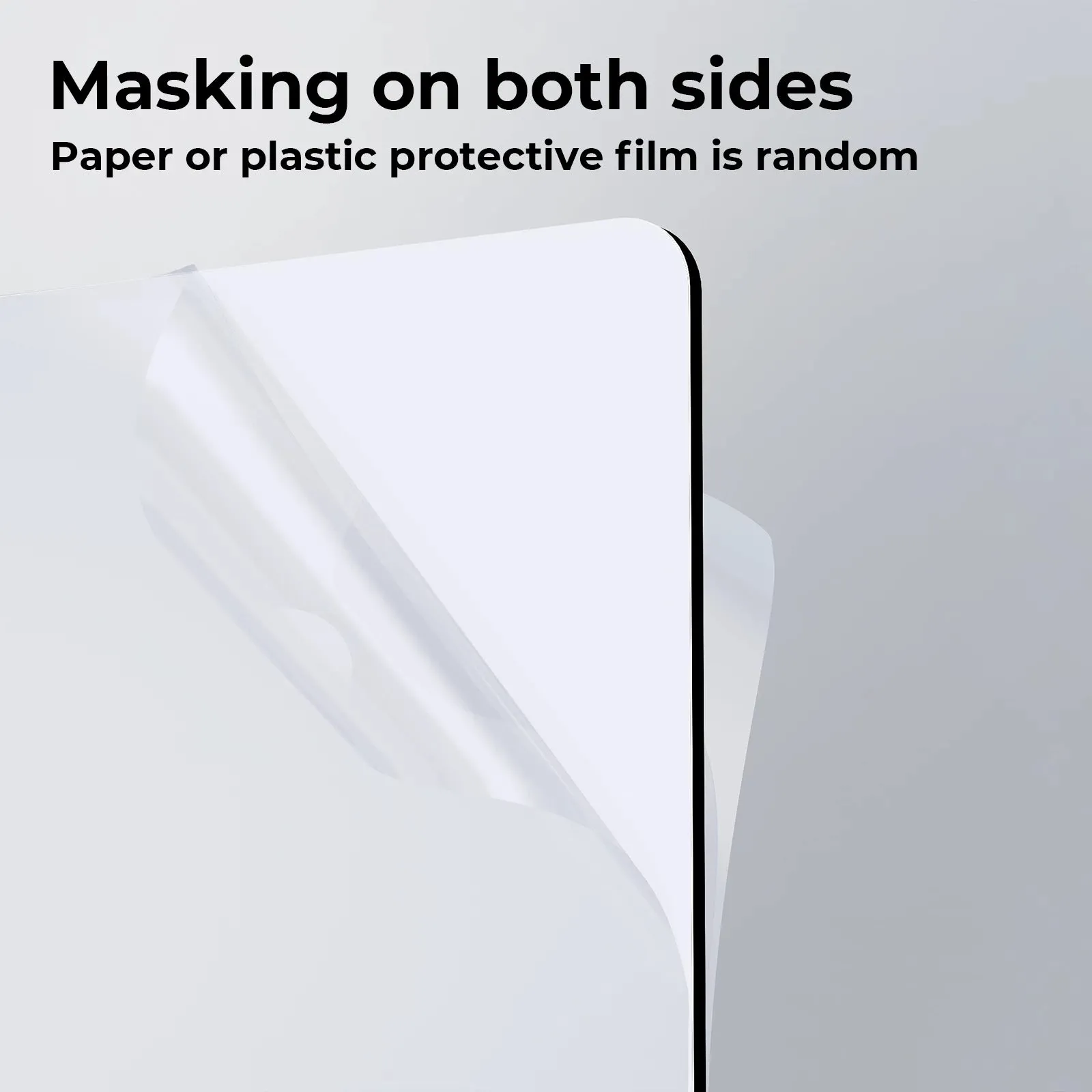 1/8" Two-Tone Acrylic Sheet Plexiglass (3pcs)