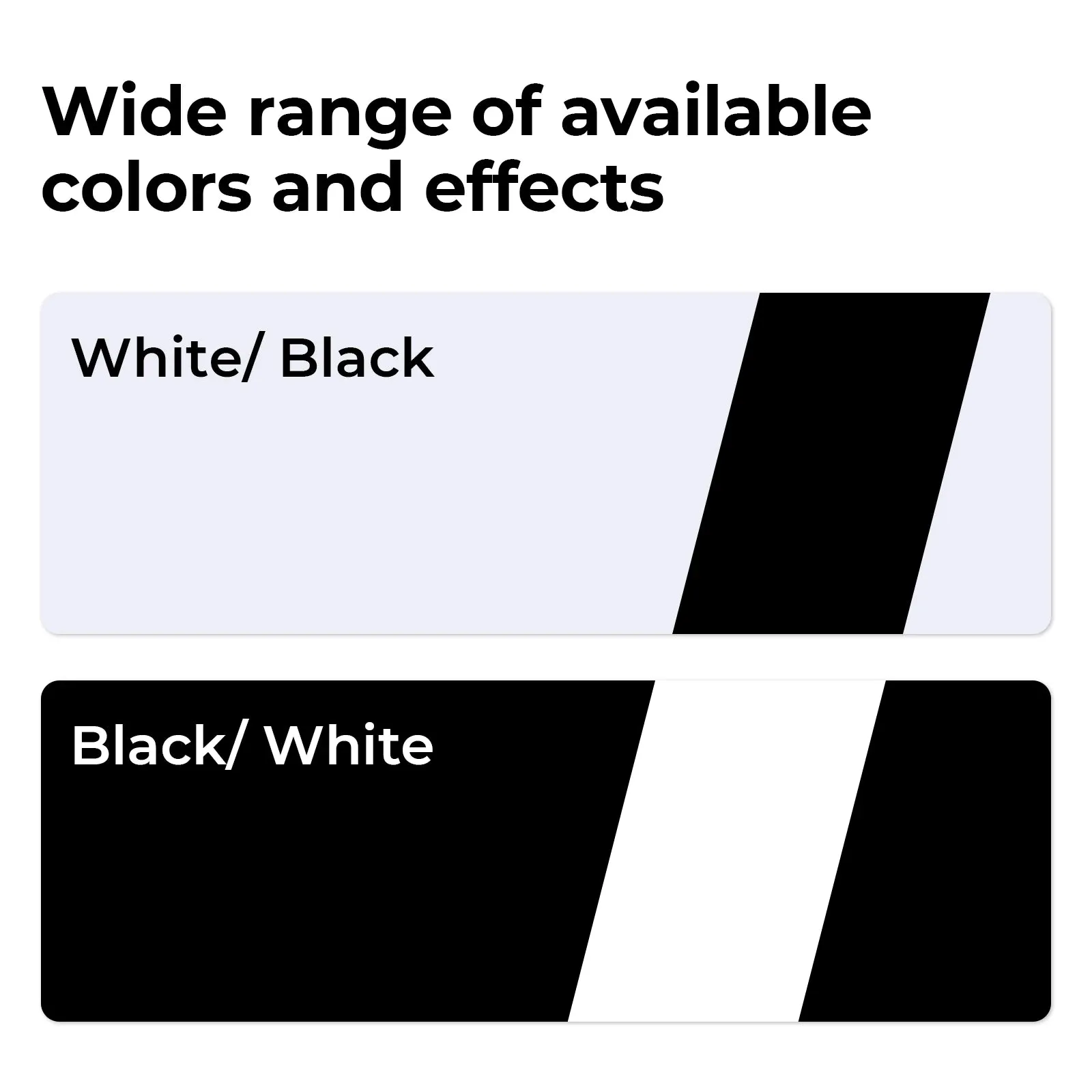 1/8" White to Black Two-Tone Acrylic Sheet for Diode Laser Cutting (3pcs)