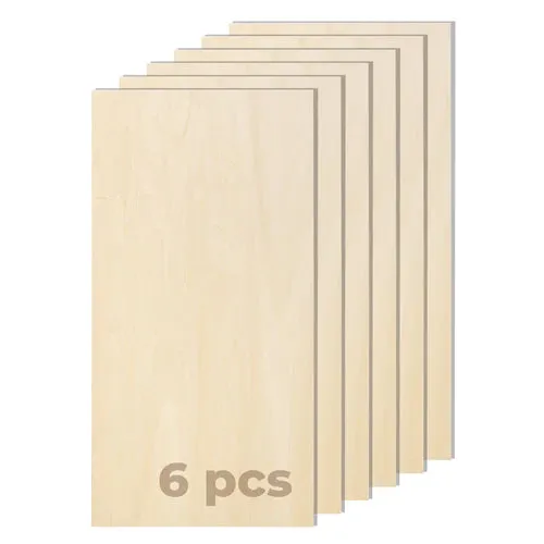 1/8"x12"x24" Plywood Sheets (6pcs)