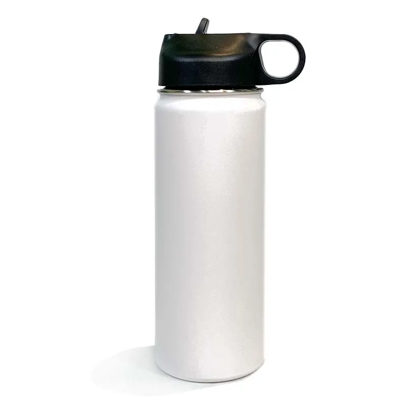 20 oz Stainless Steel Powder Coated Blank Insulated Sport Water Bottle Polar Camel