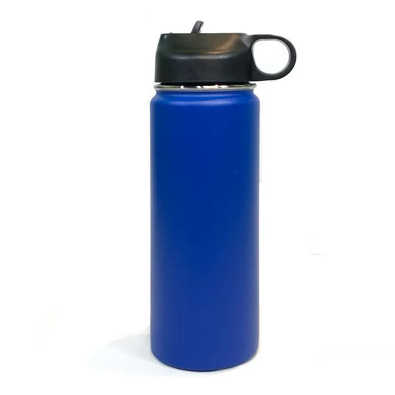 20 oz Stainless Steel Powder Coated Blank Insulated Sport Water Bottle Polar Camel
