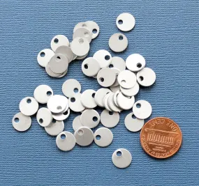25 Round Aluminum Stamping Blanks - Choose Your Color!