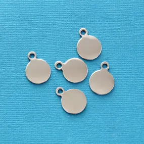 25 Round Stainless Steel Stamping Blanks - Choose Your Size!