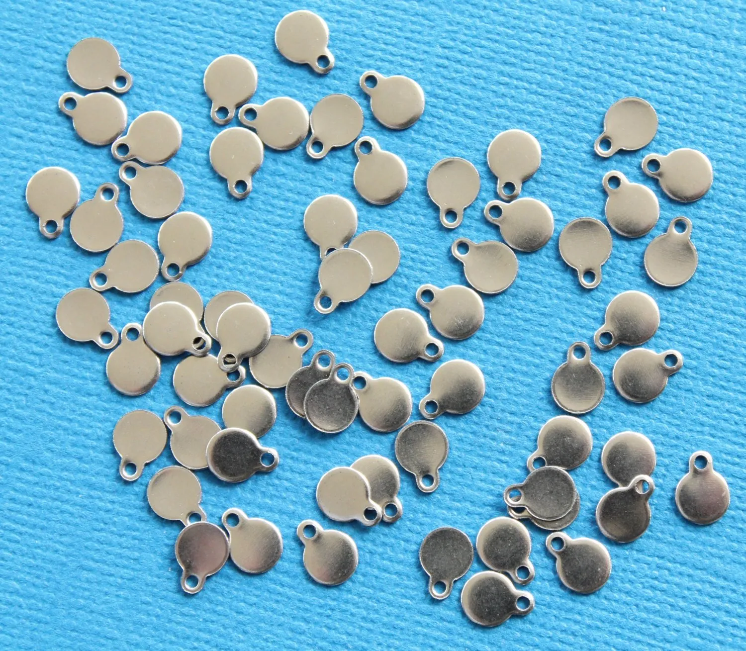 25 Round Stainless Steel Stamping Blanks - Choose Your Size!