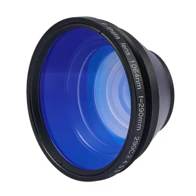 300x300mm Replacement Optical Scanning Lens for 1064nm Fiber Cutter Marking Engraving Machines, M85x1 Thread (Only for 60w and Below)