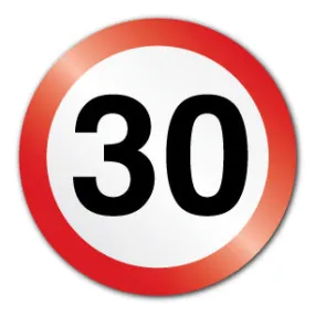 30mph 600mmx600mm (Self Adhesive)
