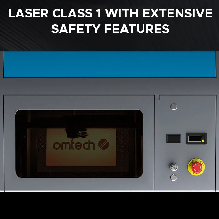 40W Desktop Laser Cutter with a 300x200mm Engraving Area | K40 Plus