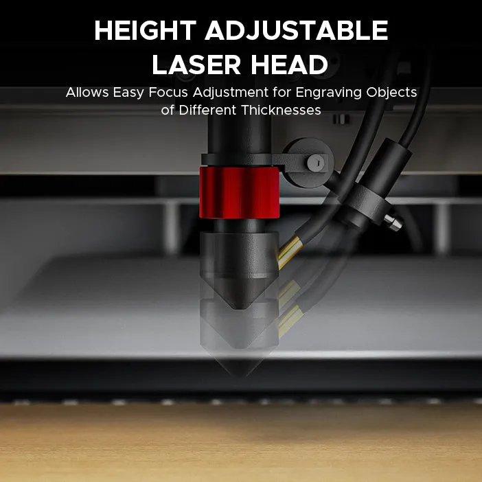 40W Desktop Laser Cutter with a 300x200mm Engraving Area | K40 Plus
