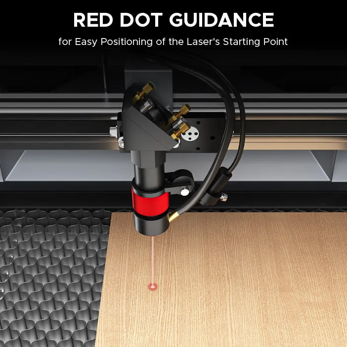 40W Desktop Laser Cutter with a 300x200mm Engraving Area | K40 Plus
