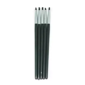 5 Piece Silicone Paint Brush Set