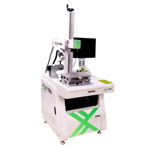 50W, 100W & 120W Industrial Grade workstation fiber marking, engraving and cutting QUARTZ STATION Series FlexMax Laser