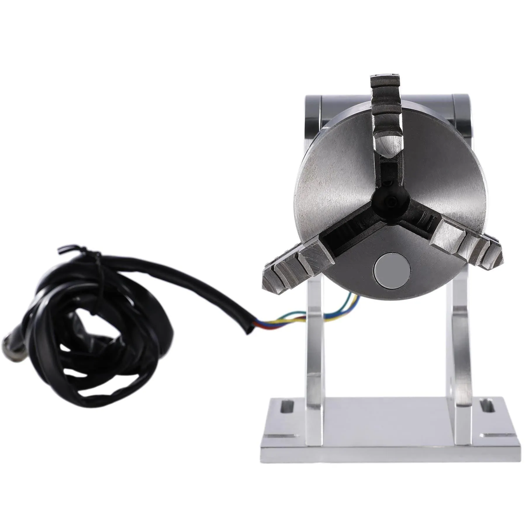 80mm Rotary Axis Attachment for Laser Engraver Cutting Machine for Irregular-Shaped Objects (For Fiber Machines Only)