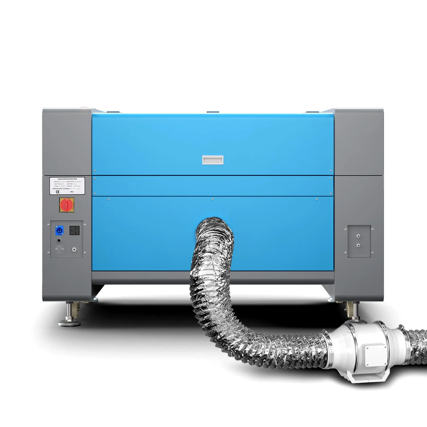 80W CO2 Laser Cutter and Engraver with 900x600mm Engraving Area | Turbo-968