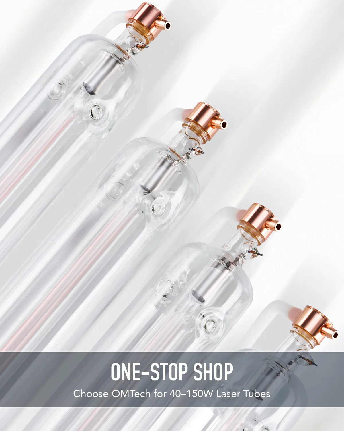 80W CO2 Laser Tube with Borosilicate Glass for Laser Engraver & Cutter Machine