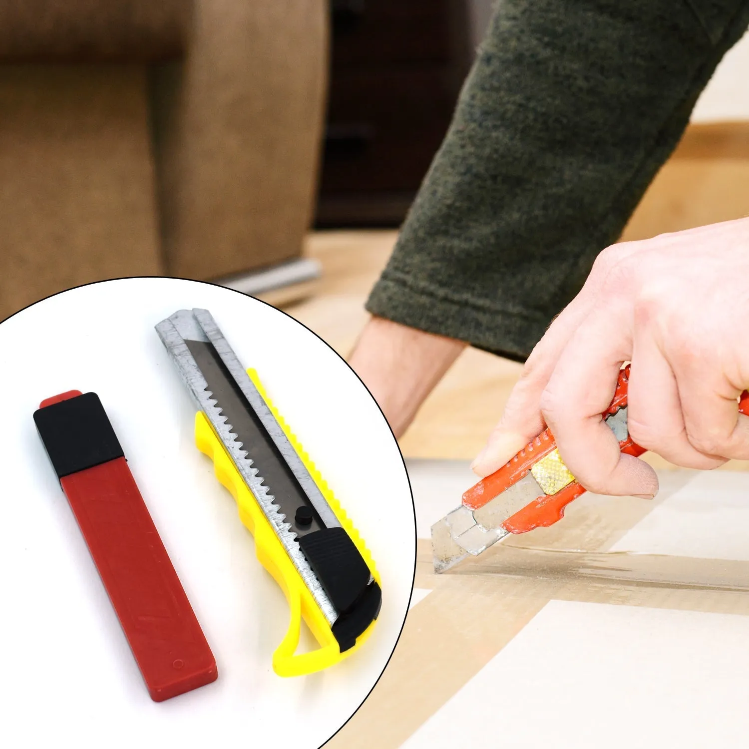 9163 Screwdriver And PVC Sheet Perspex Cutter Cutting Tool (Pack Of 6)