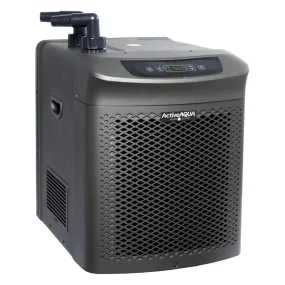 Active Aqua Hydroponic Water Chiller Cooling System with Remote Control, Black