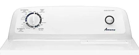 Amana - 6.5 cu. Ft  Electric Dryer in White - YNED4655EW