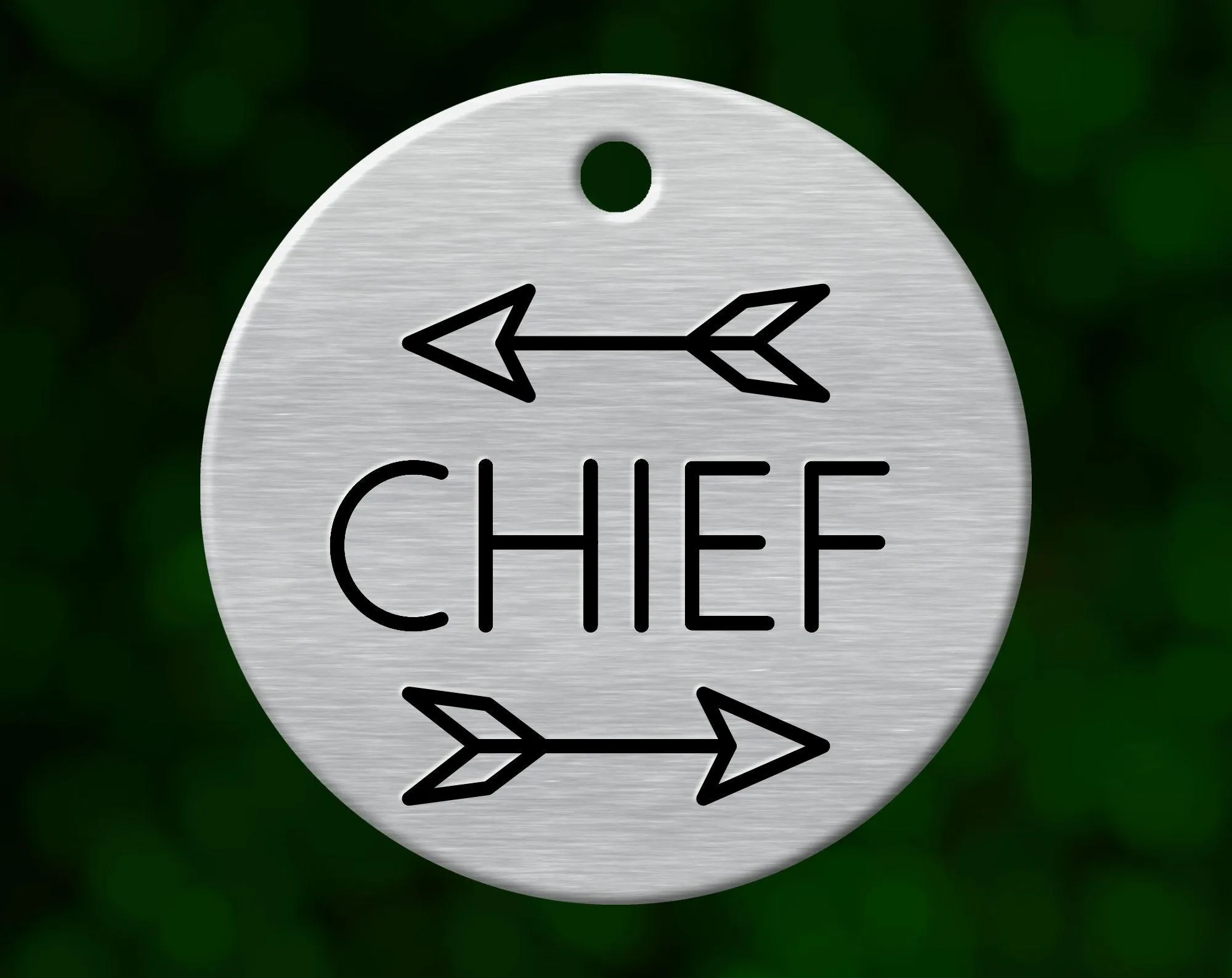 Arrows Dog Tag