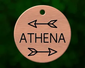Arrows Dog Tag