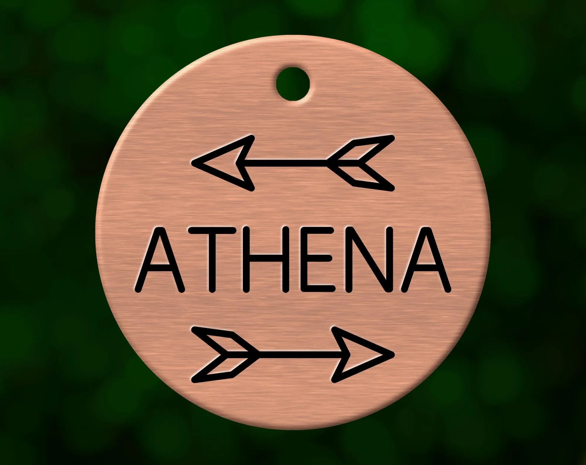 Arrows Dog Tag