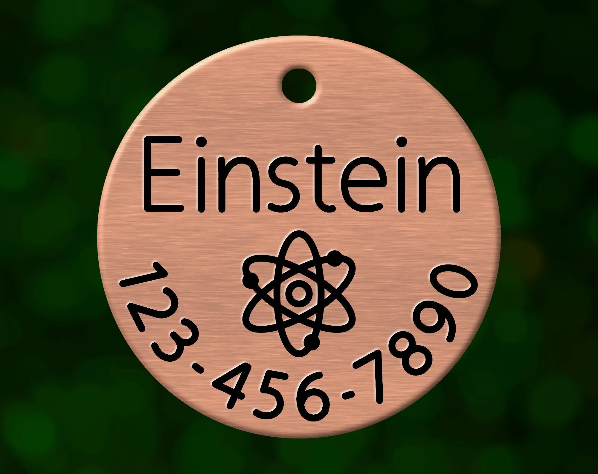 Atom Dog Tag