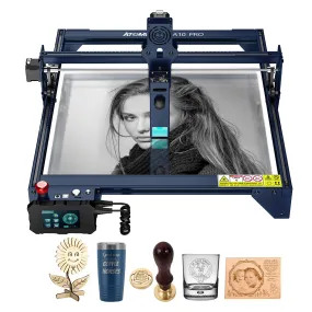 Atomstack A10 PRO S10 PRO X7 PRO 50W Laser Engraving Machine, Offline Engraving Laser Device, 10W Laser Head Output Laser Cutter, Laser Engraving Machine for Glass, Ceramic, Slate, Wood, Acrylic, Metal, 410 x 400 mm