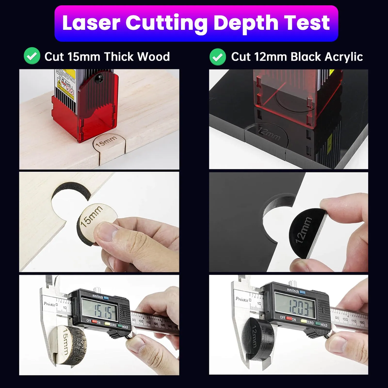 ATOMSTACK A5 Pro Laser Engraver 40W Engraving Machine For Wood Metal Leather 5.5W Output DIY Cutter Logo Pattern Marking Machine