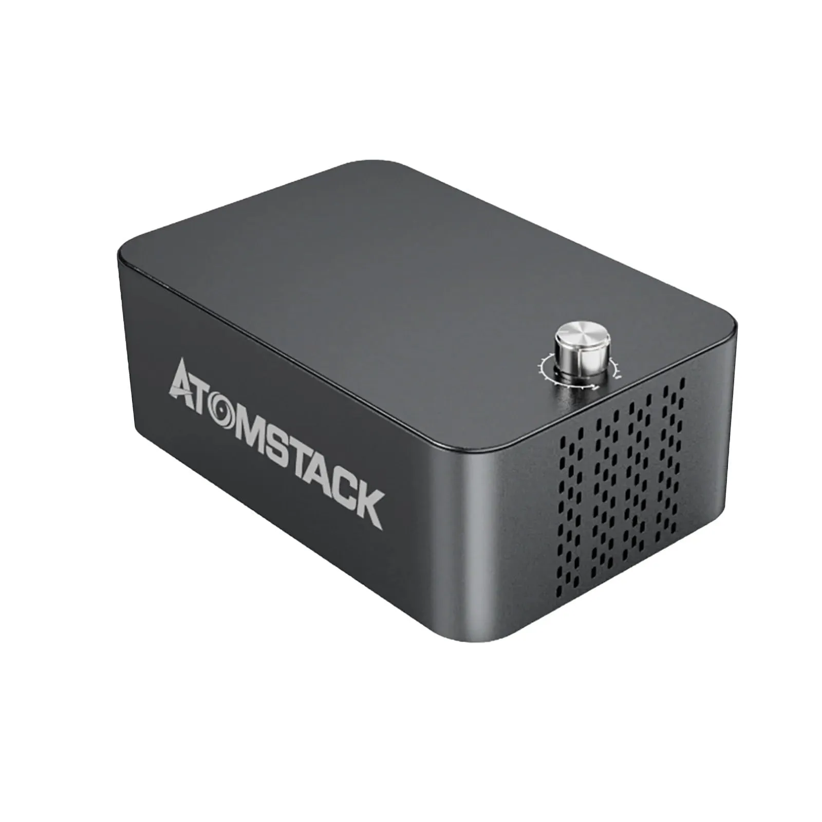 ATOMSTACK F60 Dual Pump Air Assist 10-60L/min, Automatic Switching Cleaner and Smoother Cutting Edge, Air Assist for A6 X6 A12 X12 A24 X24 Pro A20 A30 A40 A70 Series Laser Engraver Cutter
