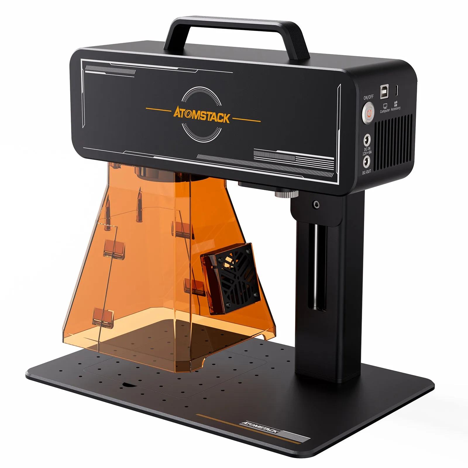 Atomstack M4 PRO Dual Laser Blue Diode Infrared Laser Desktop Handheld 2-In-1 Fiber Laser Marking Machine