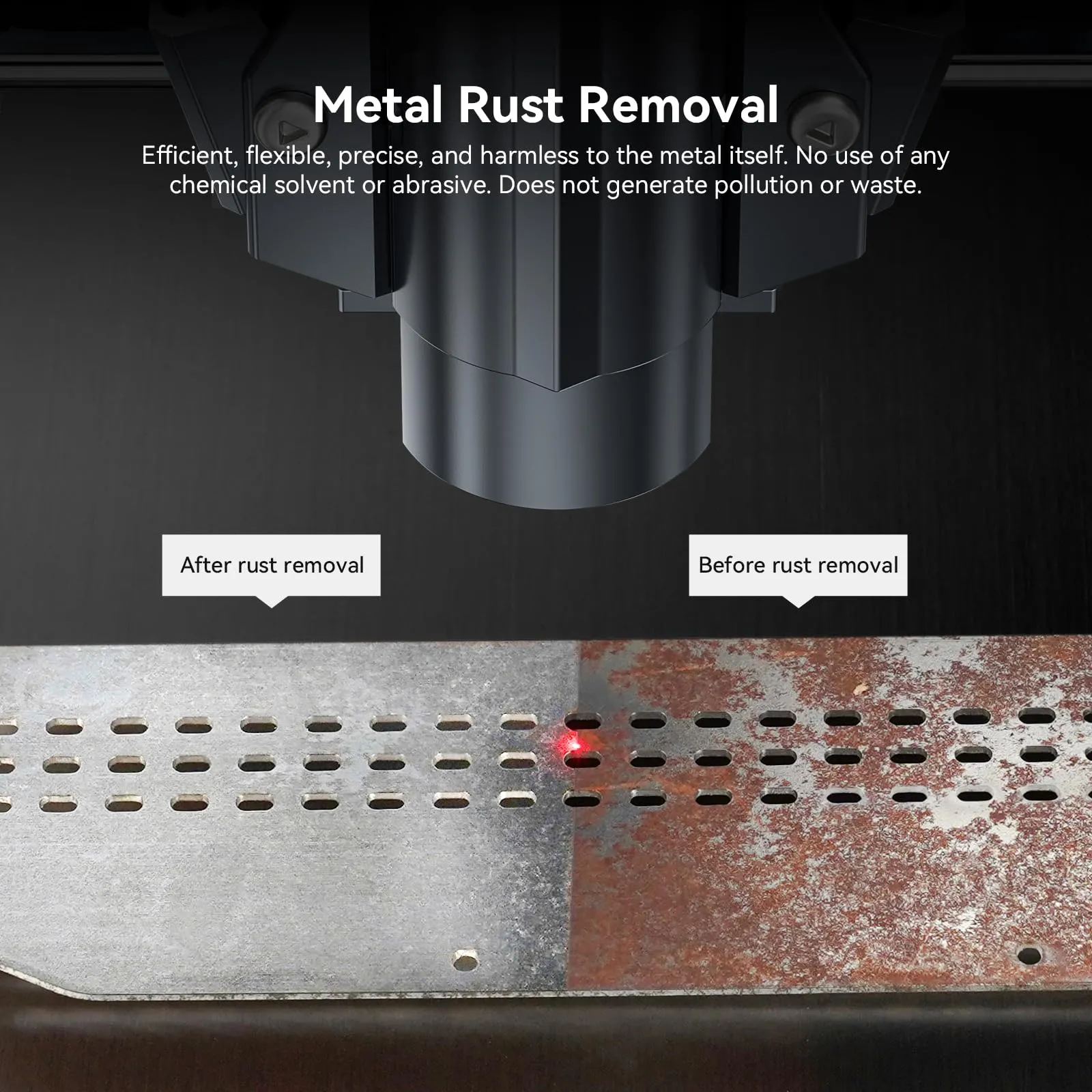 ATOMSTACK MR20 20W Infrared Fiber Laser Module Engraver With E85 Metal Frame 850*800 Large Big Area Laser Engraving Cutting Marking Machine For Metal Plastic Acrylic Stone Rubber Leather Jewelry Rings Bracelets