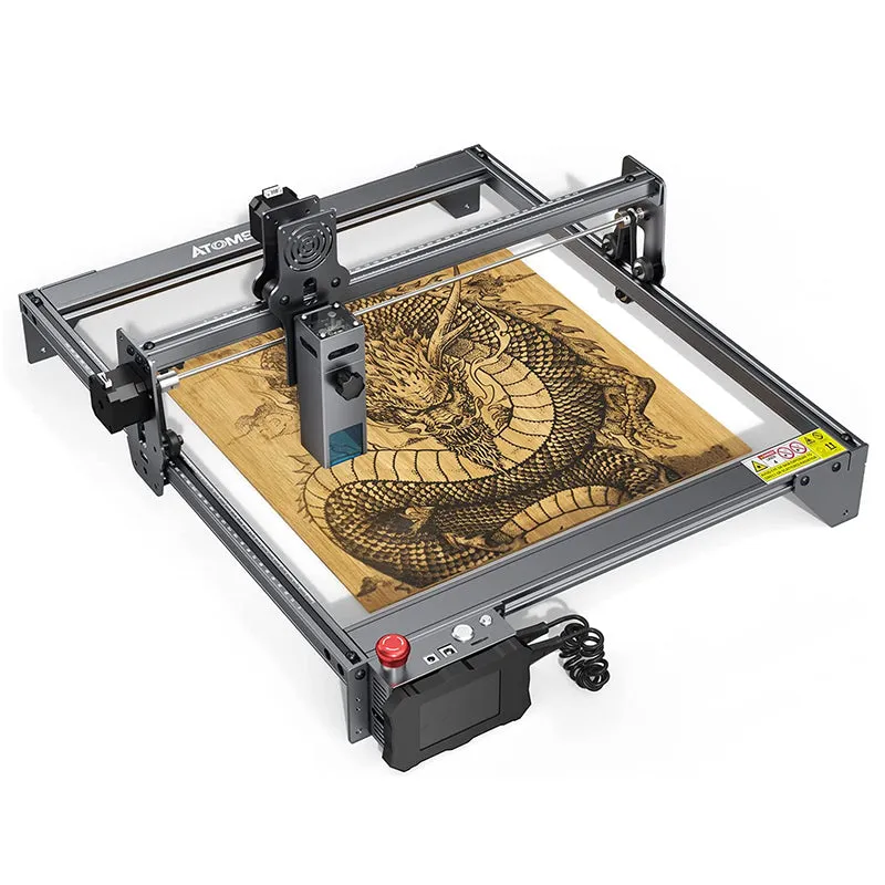 Atomstack S10 Pro X7 PRO A10 PRO Laser Engraver, 50W Laser Engraving Machine, 10W Optical Dual Compressed Spot Laser Cutter For 20 mm Wood and Acrylic, DIY Laser Cutting, Support Offline Engraving Phone App