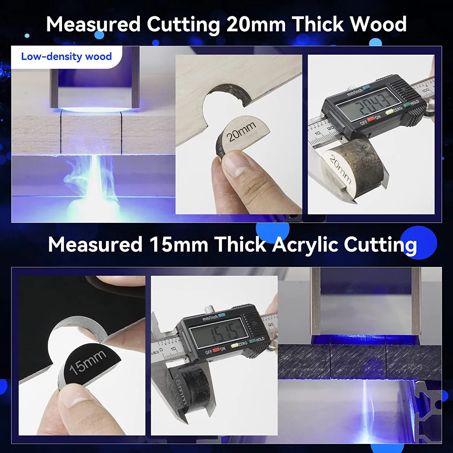Atomstack S10 Pro X7 PRO A10 PRO Laser Engraver, 50W Laser Engraving Machine, 10W Optical Dual Compressed Spot Laser Cutter For 20 mm Wood and Acrylic, DIY Laser Cutting, Support Offline Engraving Phone App