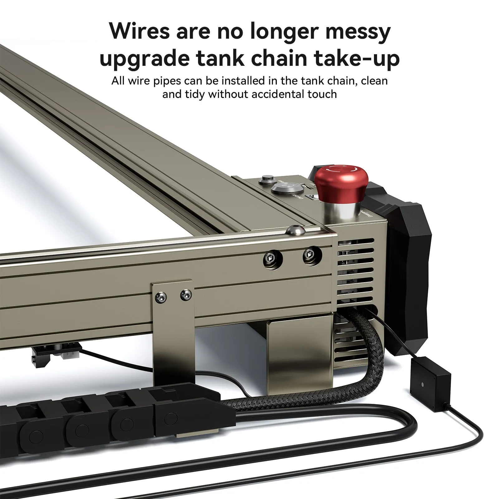 ATOMSTACK X40 S40 X40 MAX Laser Engraver 210W Laser Engraving Cutting Machine For Wood and Metal 48W Laser Output Power DIY CNC Laser Printer 800MM*400MM  3-in-1 Offline Screen/Mobile Phone App/PC Operate